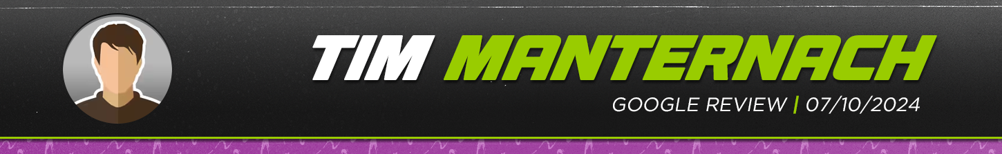 Tim Manternach Review from Google